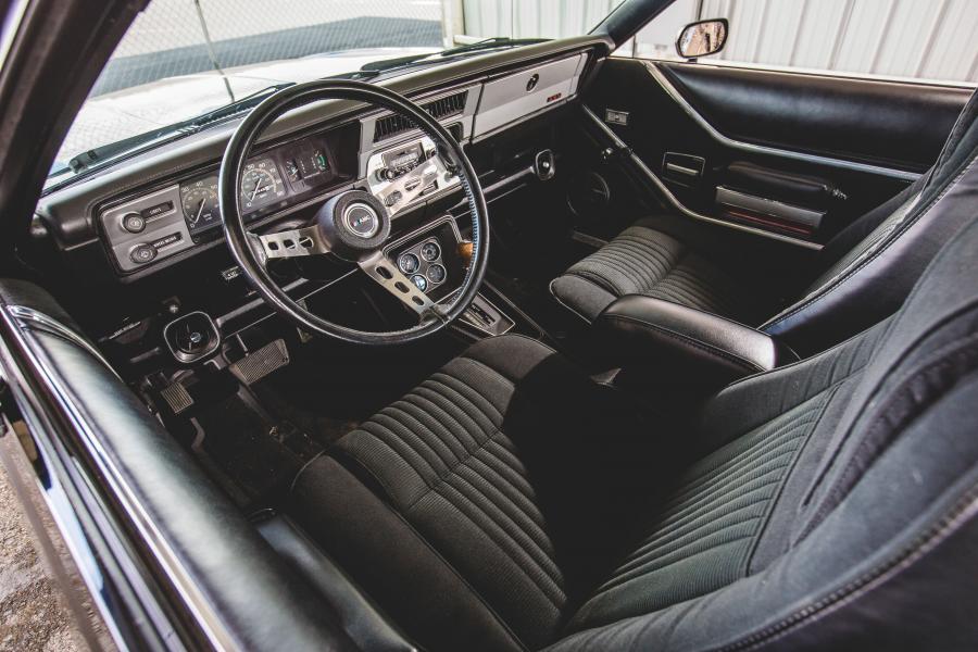 Интерьер AMC AMX 2-Door Liftback Coupe (7943-9) 1979 года  (фото 18 из 34)